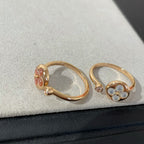¡®Lumi¡¯SUN 1 DIAMOND PINK MOP RING