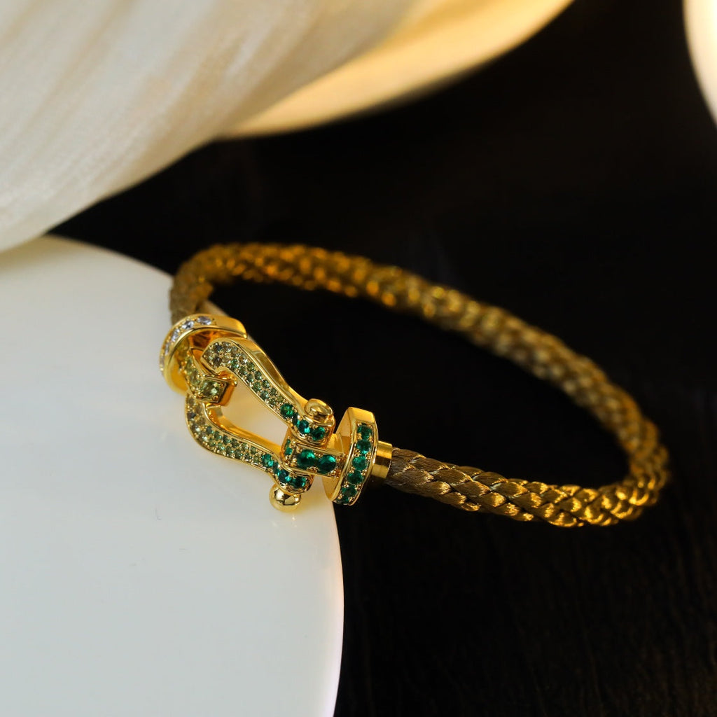 ¡®Lumi¡¯FORCE 10 GOLD GREEN DIAMOND PAVED