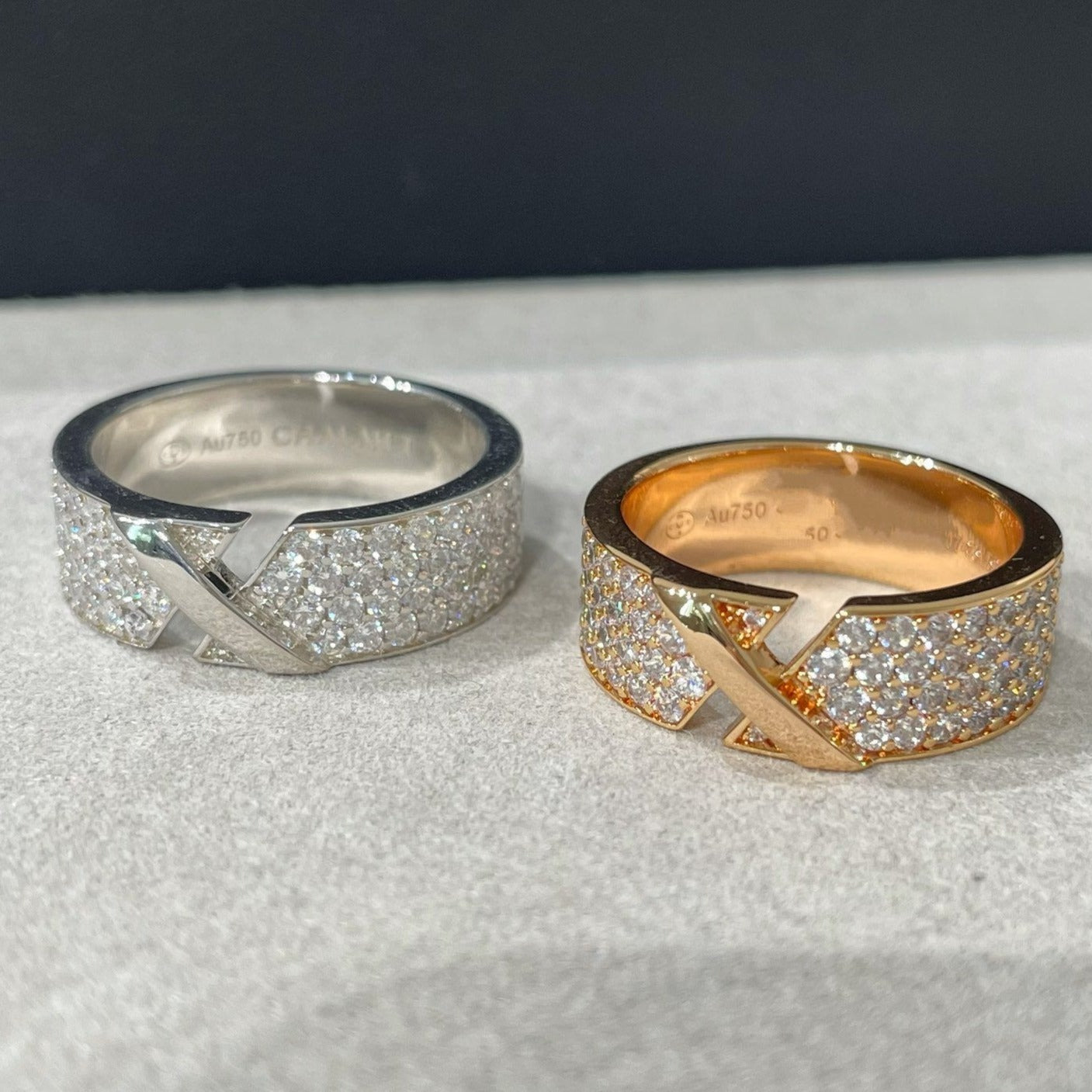 ¡®Lumi¡¯LIENS EVIDENCE  DIAMOND PAVED RING