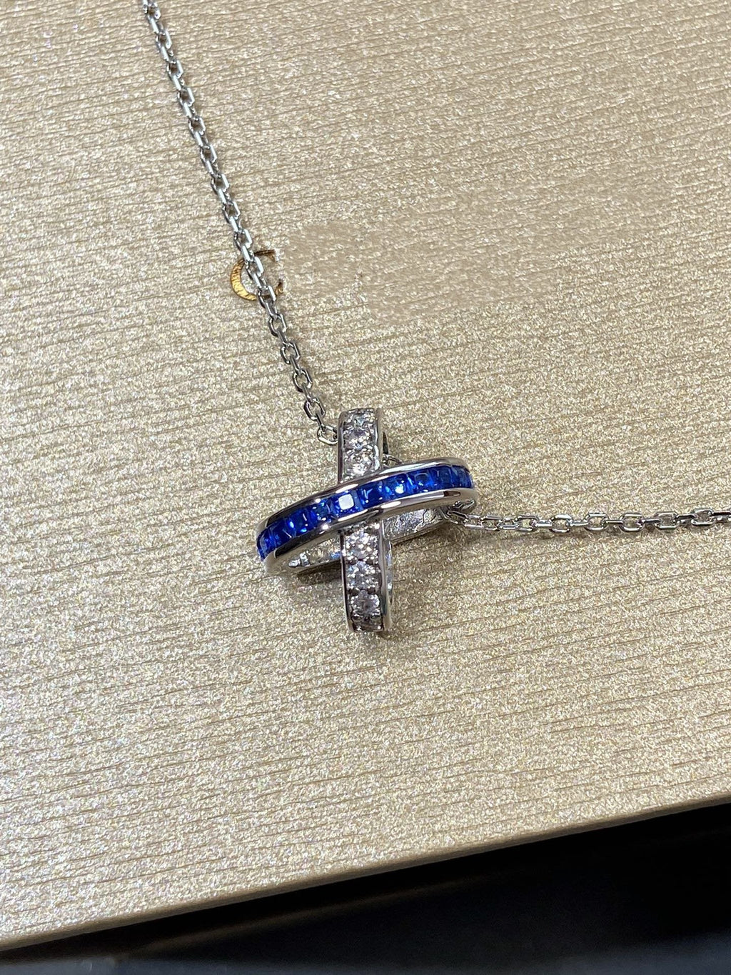 ¡®Lumi¡¯LIENS DIAMOND SILVER NECKLACE