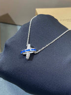 ¡®Lumi¡¯LIENS DIAMOND SILVER NECKLACE