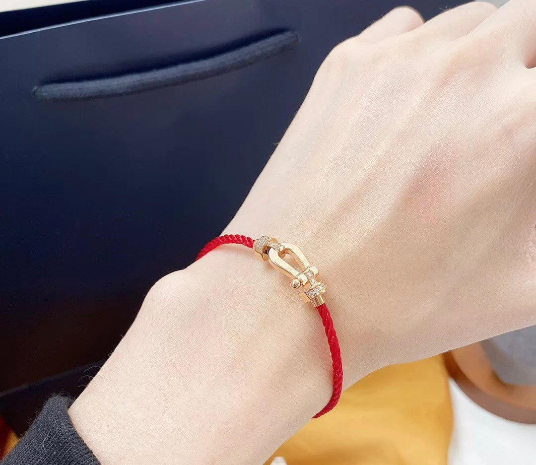 ¡®Lumi¡¯FORCE 10 HALF DIAMOND PINK GOLD RED CORDERI LARGE AND MEDIUM MODEL