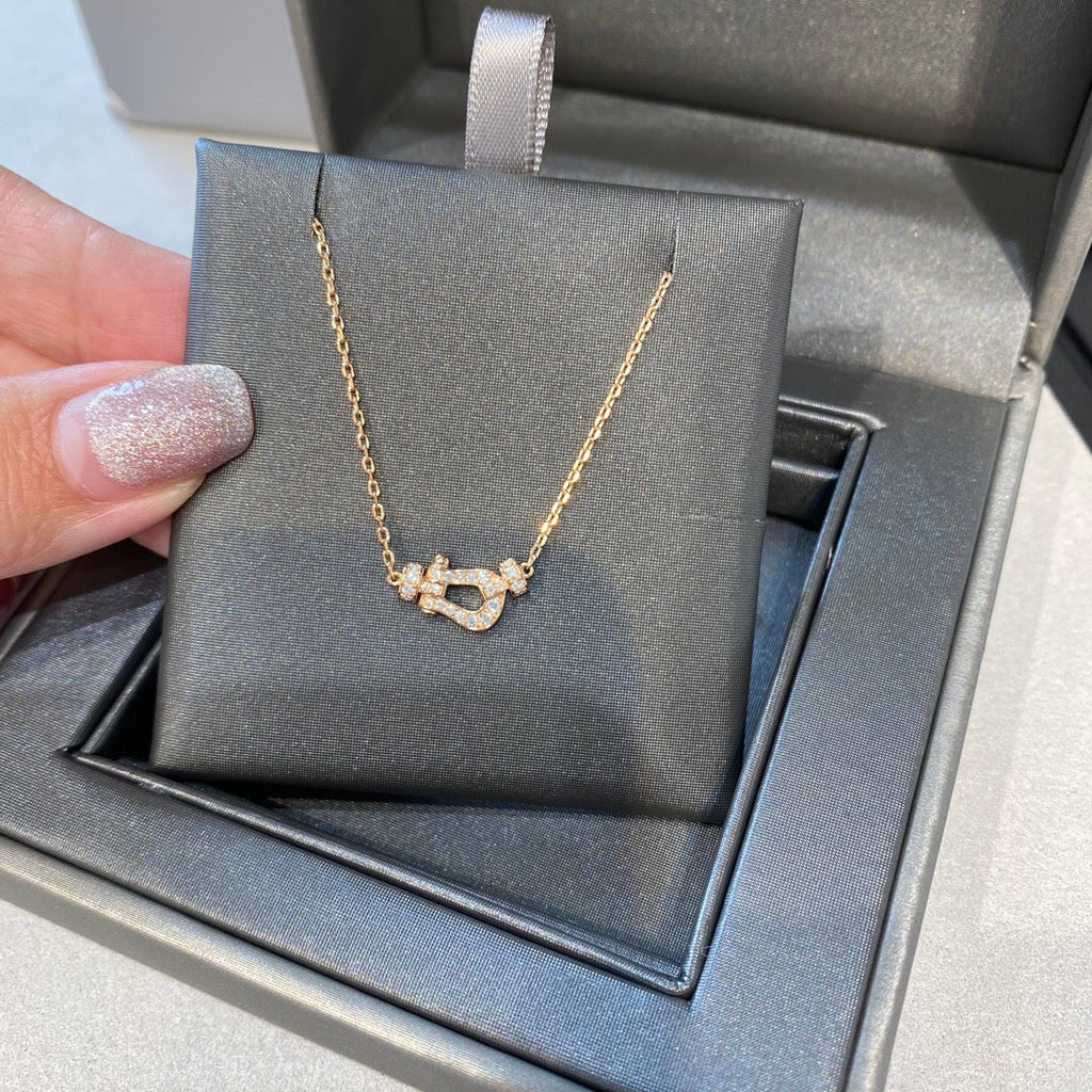 ¡®Lumi¡¯FORCE 10 DIAMOND PINK GOLD NECKLACE MINI MODEL