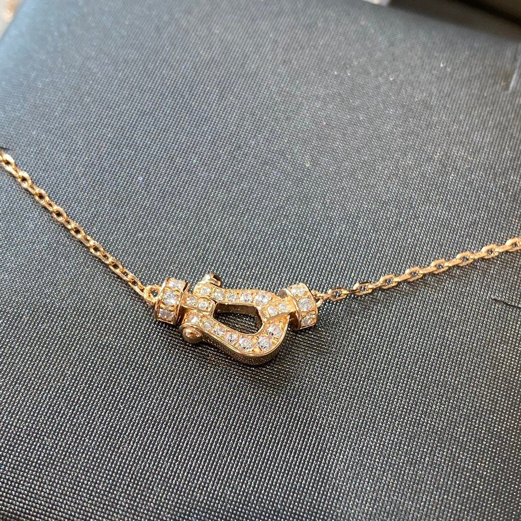 ¡®Lumi¡¯FORCE 10 DIAMOND PINK GOLD NECKLACE MINI MODEL