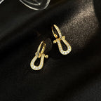 ¡®Lumi¡¯FORCE 10 FULL DIAMOND DROP EARRINGS MEDIUM MODEL