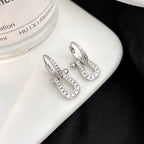¡®Lumi¡¯FORCE 10 FULL DIAMOND DROP EARRINGS MEDIUM MODEL