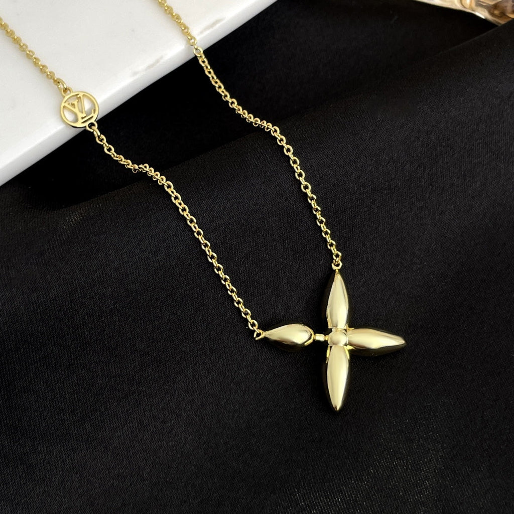 ¡®Lumi¡¯LOUISETTE GOLD NECKLACE