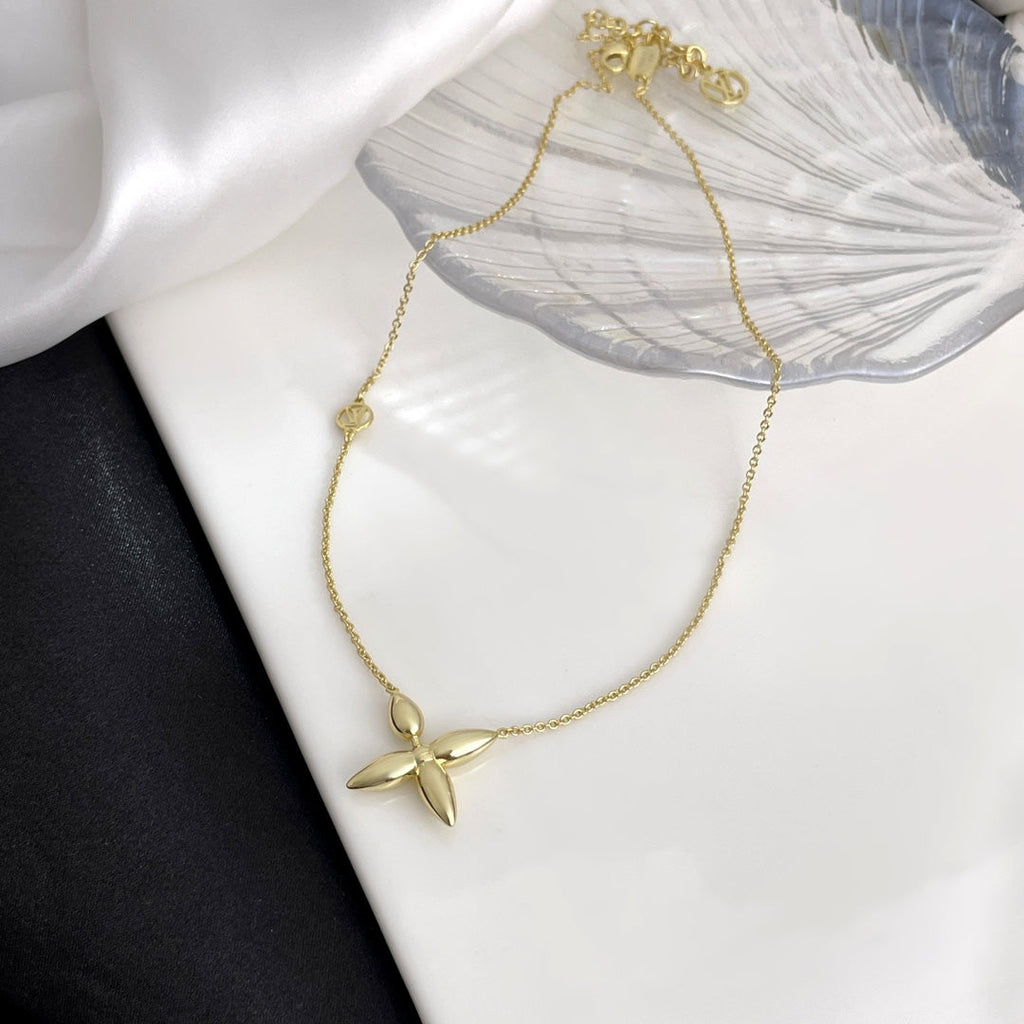 ¡®Lumi¡¯LOUISETTE GOLD NECKLACE
