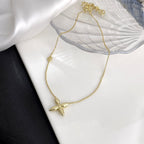 ¡®Lumi¡¯LOUISETTE GOLD NECKLACE