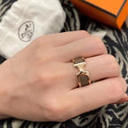 ¡®Lumi¡¯OLYMPE PINK GOLD RING