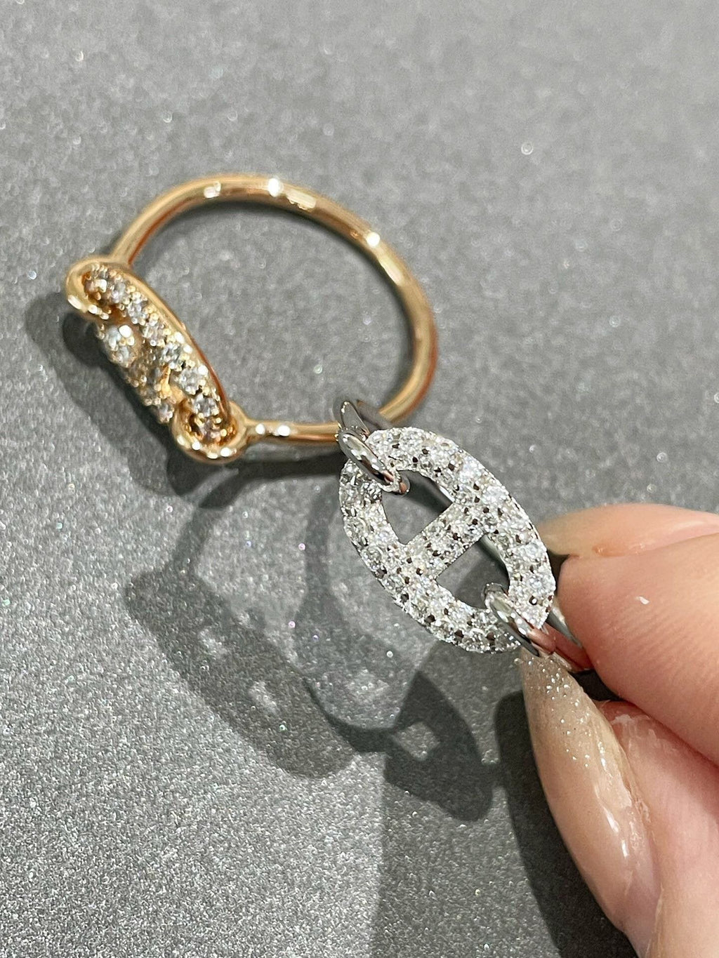 ¡®Lumi¡¯RONDE SMALL DIAMOND RING