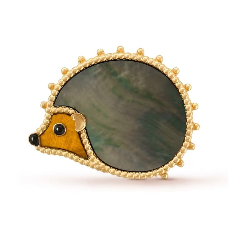 [Lumi Jewelry]2026 NEW Spring/Summer Animal Party Brooch Hedgehog