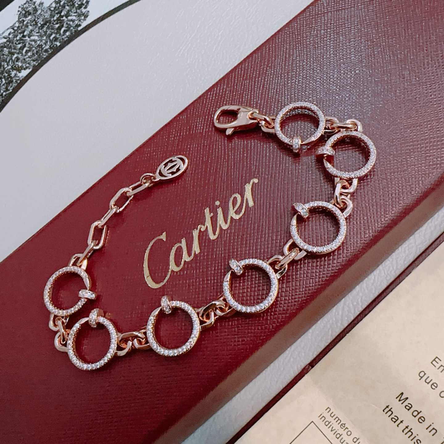 ¡®Lumi¡¯LOVE&JUSTE BRACELET DIAMONDS