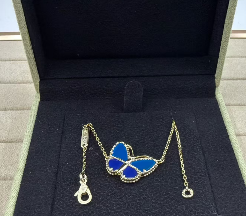 [Lumi]BUTTERFLY BLUE   NECKLACE