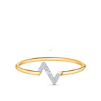 ¡®Lumi¡¯VOLTE UPSITE DOWN GOLD DIAMOND BRACELET