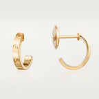 ¡®Lumi¡¯LOVE EARRINGS 2.65MM PINK GOLD