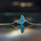 ¡®Lumi¡¯BUTTERFLY TURQUOISE BUTTERFLY BRACELET