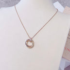 ¡®Lumi¡¯TRINITY NECKLACE GOLD  DIAMONDS