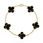[Lumi]New  CLOVER 5 MOTIF PULSAR STONE BRACELET COLLECTION