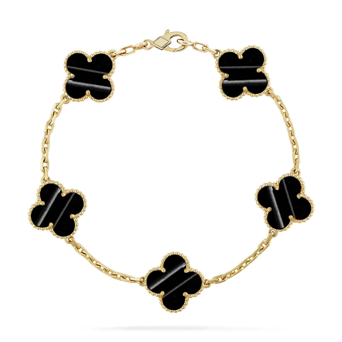[Lumi]New  CLOVER 5 MOTIF PULSAR STONE BRACELET COLLECTION