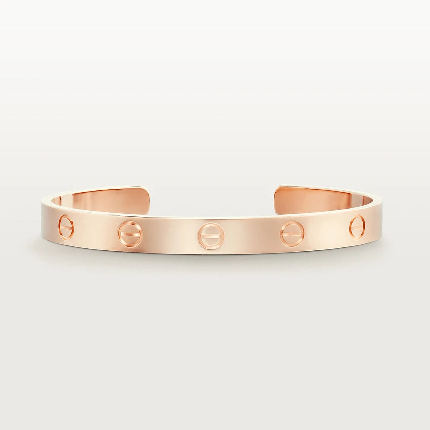 Lumi's LOVE Armband, 6,1 mm offene Manschette 