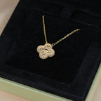 ¡®Lumi¡¯CLOVER 15MM  BRONZING NECKLACE