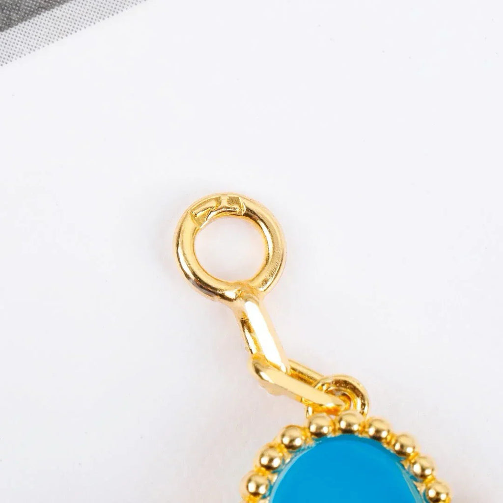 [Lumi]New  CLOVER 5 MOTIF TURQUOISE BRACELET COLLECTION