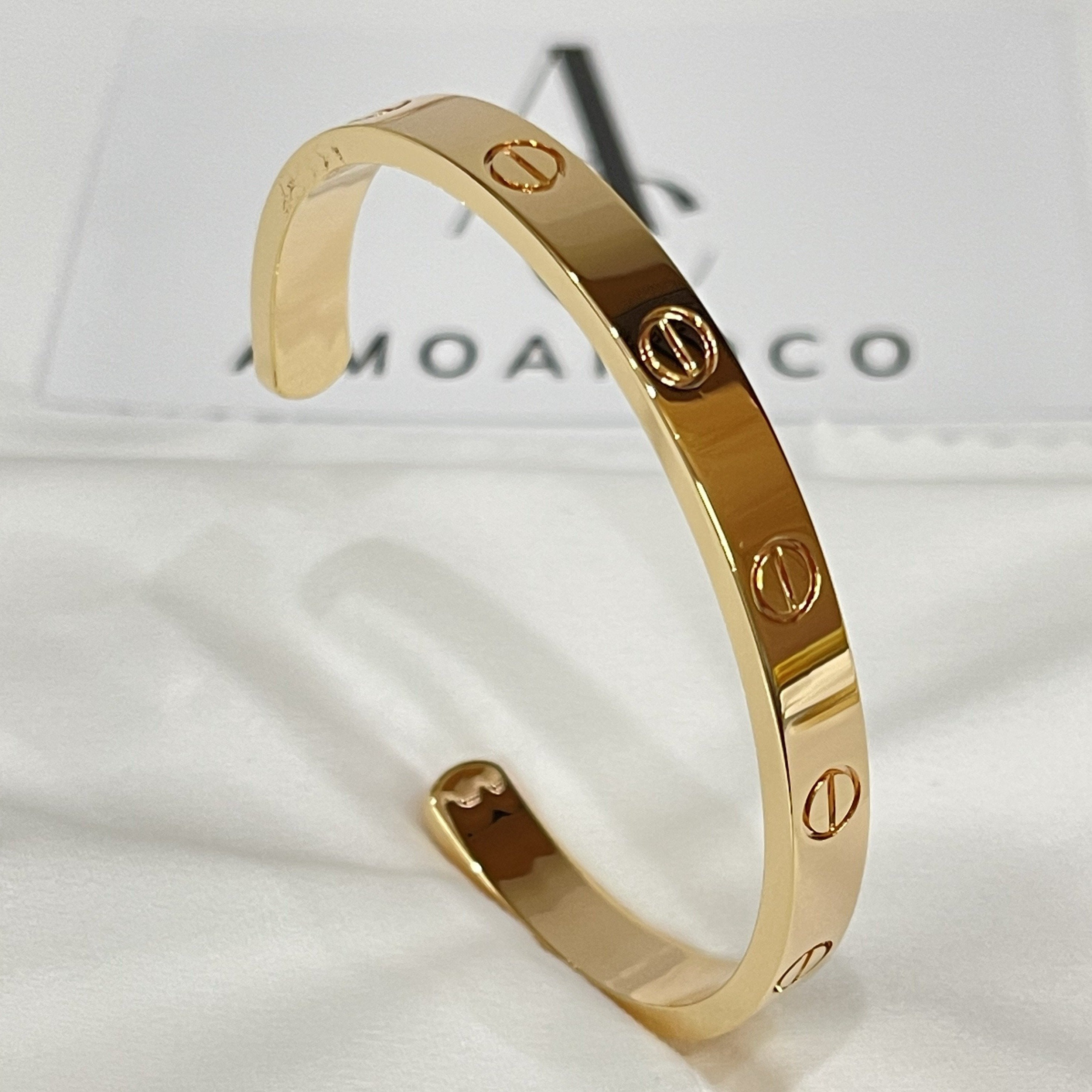 ¡®Lumi¡¯LOVE BRACELET 6.1MM OPEN CUFF
