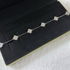 [Lumi jewelry]CLOVER 6 MOTIF DIAMOND BRACELET