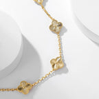 ¡®Lumi¡¯CLOVER 10 MOTIFS LASER NECKLACE