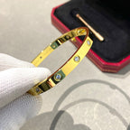 ¡®Lumi¡¯LOVE BRACELET 6.1MM 10 DIAMONDS