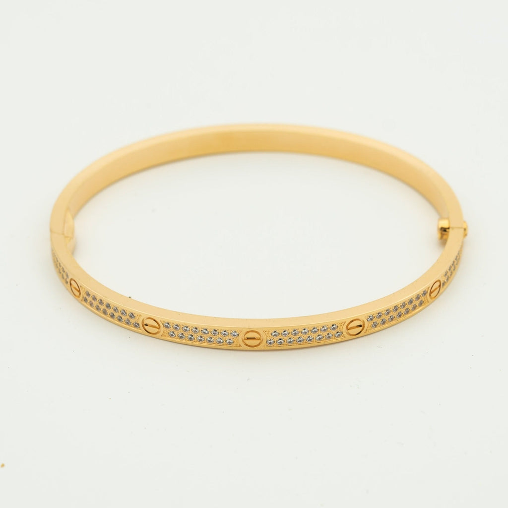 ¡®Lumi¡¯LOVE BRACELET 3.65MM DIAMOND-PAVED