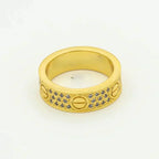 ¡®Lumi¡¯LOVE RING 5.5MM DIAMONDS PAVED