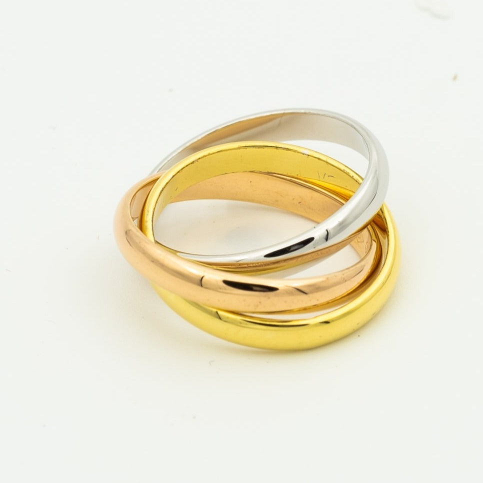 ¡®Lumi¡¯TRINITY RING GOLD PINK GOLD SILVER