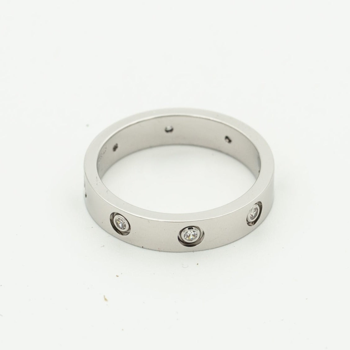 ¡®Lumi¡¯LOVE RING 3.6MM 8 DIAMONDS
