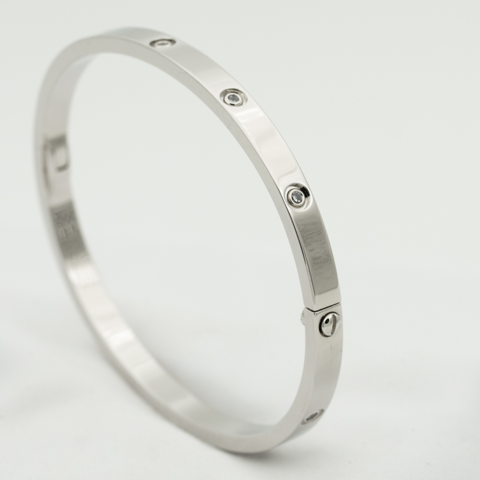 ¡®Lumi¡¯LOVE BRACELET 3.65MM 10 DIAMONDS