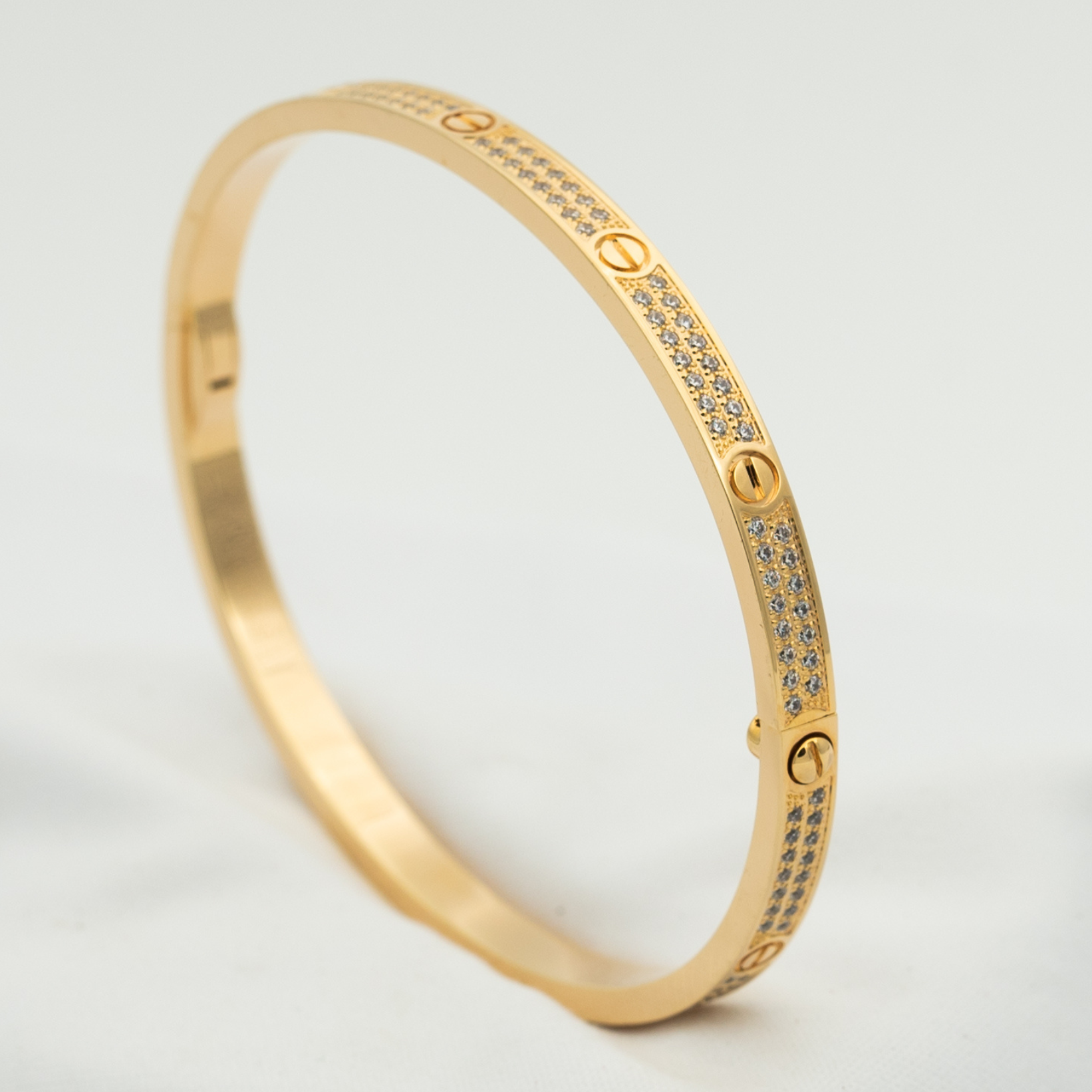 ¡®Lumi¡¯LOVE BRACELET 3.65MM DIAMOND-PAVED