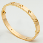 ¡®Lumi¡¯LOVE BRACELET 6.1MM 4 DIAMONDS
