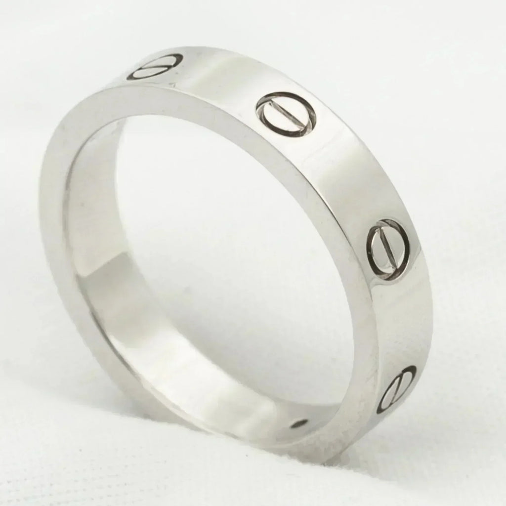 ¡®Lumi¡¯LOVE RING 4MM 1 DIAMOND SILVER