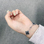 [Lumi]New  CLOVER 5 MOTIF PULSAR STONE BRACELET COLLECTION