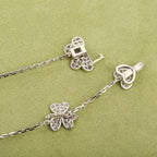 ¡®Lumi¡¯FRIVOLE SILVER 9 FLOWERS NECKLACE