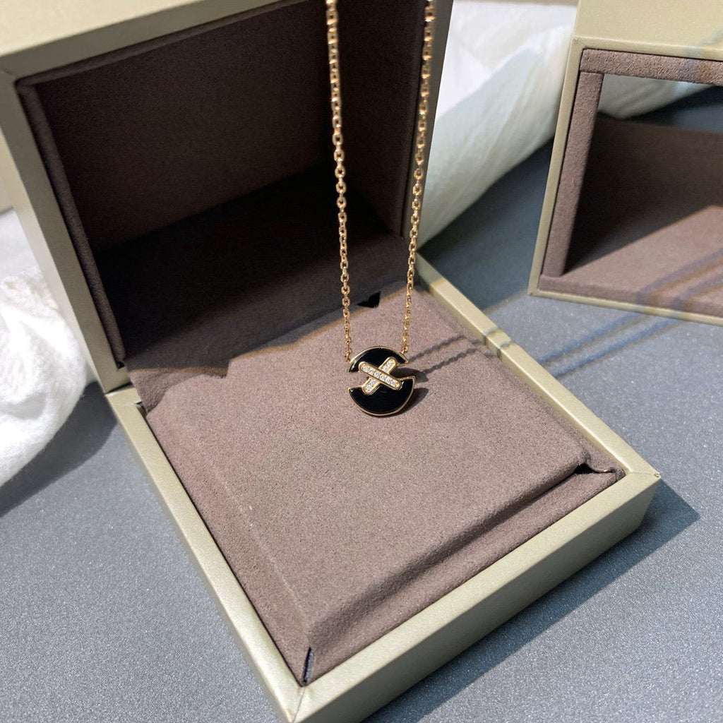 ¡®Lumi¡¯JEUX DE PINK GOLD DIAMOND NECKLACE