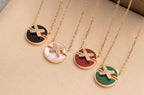 ¡®Lumi¡¯JEUX DE ROSE GOLD DIAMOND NECKLACE