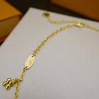 ¡®Lumi¡¯BLOOMING SUPPLE NECKLACE BRASS