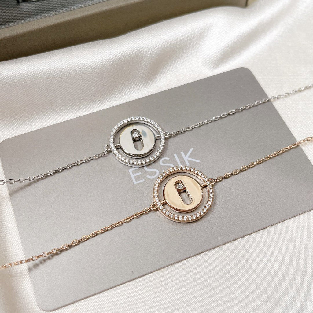 [Imperial] MOVE PAVED DIAMOND BRACELET