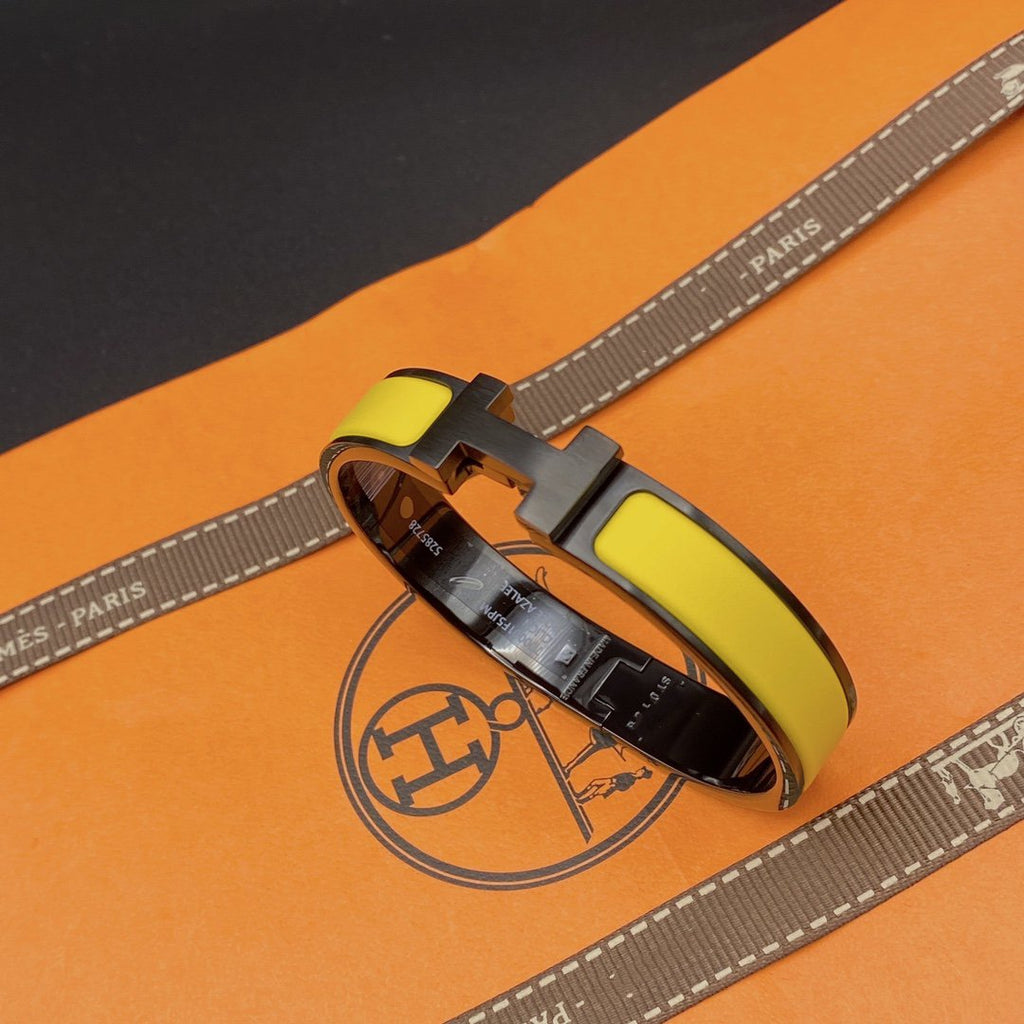¡®Lumi¡¯CLIC HM SO BLACK YELLOW BRACELET