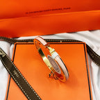 ¡®Lumi¡¯CLASSIC HM CLIC  PINK 8MM ENAMEL BRACELET
