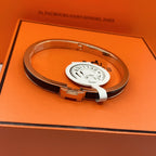 ¡®Lumi¡¯CLASSIC HM CLIC BLACK 8MM ENAMEL BRACELET