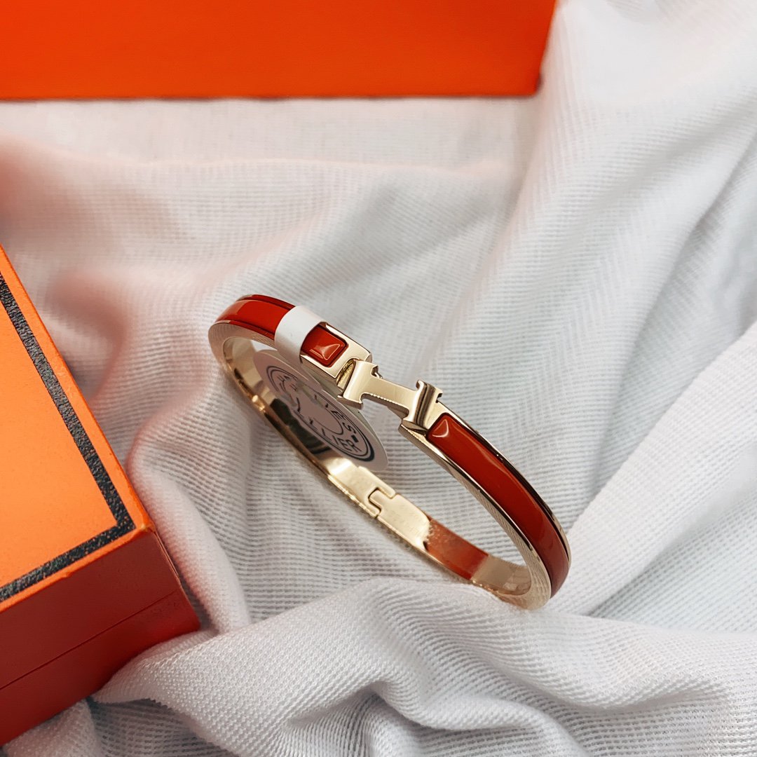 ¡®Lumi¡¯CLASSIC HM CLIC RED 8MM ENAMEL BRACELET