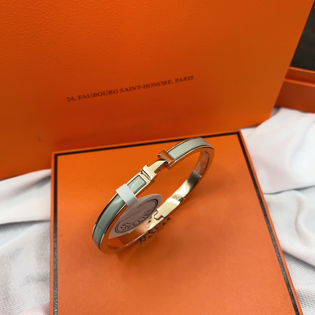 ¡®Lumi¡¯CLASSIC HM CLIC GREEN 8MM ENAMEL BRACELET